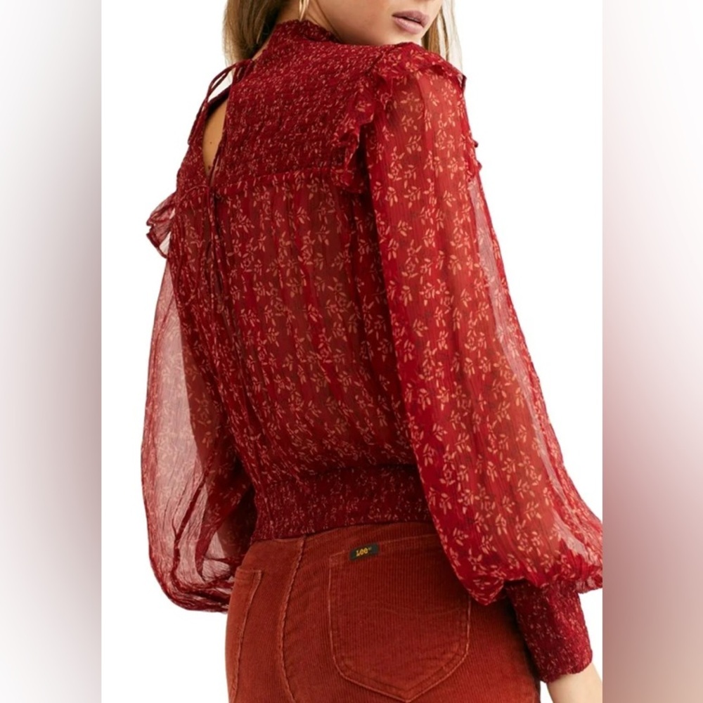 Free People Roma long sleeve top NEW